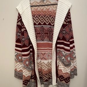 Sweater with pockets size large